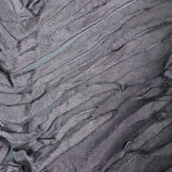 Mesh Ribbon Trim Sheer Mini Dress Medium Large Gothic Whimsigoth Fairy Grunge - Picture 14 of 16